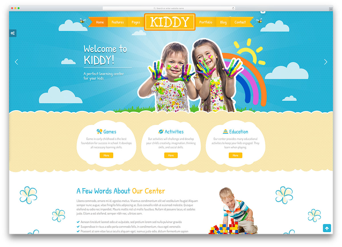 Thiết kế website trường mầm non hướng dẫn sử dụng hiệu quả các dịch vụ của trường